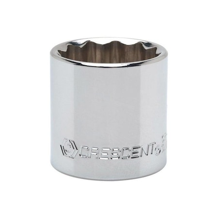 Weller Crescent 9/16 in. X 3/8 in. drive SAE 12 Point Standard Socket 1 pc CDS28N